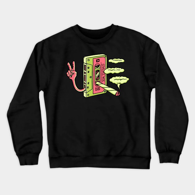 Smoke mix Crewneck Sweatshirt by gotoup